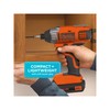 BLACK+DECKER 20V MAX* POWERCONNECT 1/4 in. Cordless Impact Driver Kit