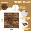 Hahafelt Felt Wood Grain Dart Board Wall Protectors Square Dart