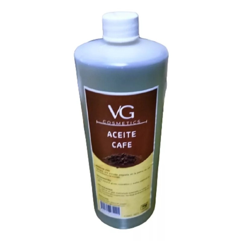 VGCOSMETICS Aceite Masajes Cafe Corporal Spa Profesional 1 Litro