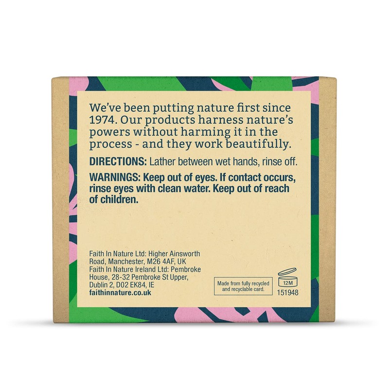 Faith In Nature Natural Tea Tree Hand Soap Bar, Cleansing,
