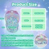 BROMZ Girls Glitter Baseball Cap Kids Ponytail Hat Adjustable Summer