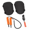 Ice Fishing Safety Tool Retractable Ice Picks Hard EVA Knee