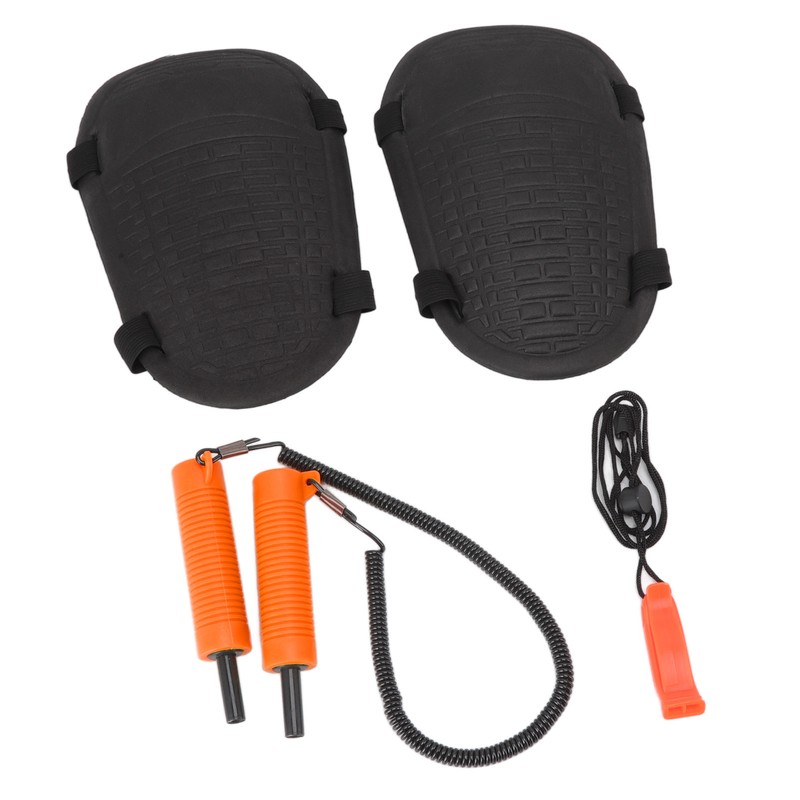 Ice Fishing Safety Tool Retractable Ice Picks Hard EVA Knee