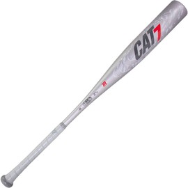 Marucci CAT7 Silver -8 USSSA Senior League Baseball Bat, 2 5/8" Barrel, 31"/ 23 oz