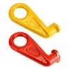 QWORK Shipping Container Lifting Hooks, 2 Pack 12.7 T Left