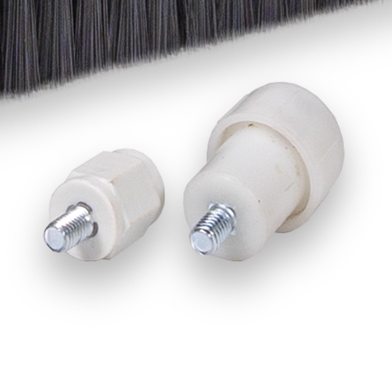 MARSHALLTOWN Large Concrete Broom, Long Grain Finish on Large Concrete