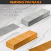 Kimsing P620SS 23 Gauge 20 mm Pin Nails, Stainless Steel,