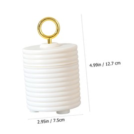 Baluue Simple Soap Bubbler Face Wash Foaming Bottle Portable for Shower Gel Abs Pp Material Quick Bubble Deep Clean Comfortable Ring Handle