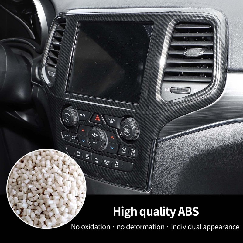 Hoolcar Center Console Navigation Panel Trim Middle Air Conditioning Vent