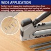 HW HAMWOO 20 Guage 304 Stainless Steel T/50 Staples,4 Sizes