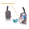 DIAGO Deluxe Pacifier Bag Grey