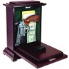 Peace Keeper Tall Rectangular Working Clock Gun Concealment Diversion Safe