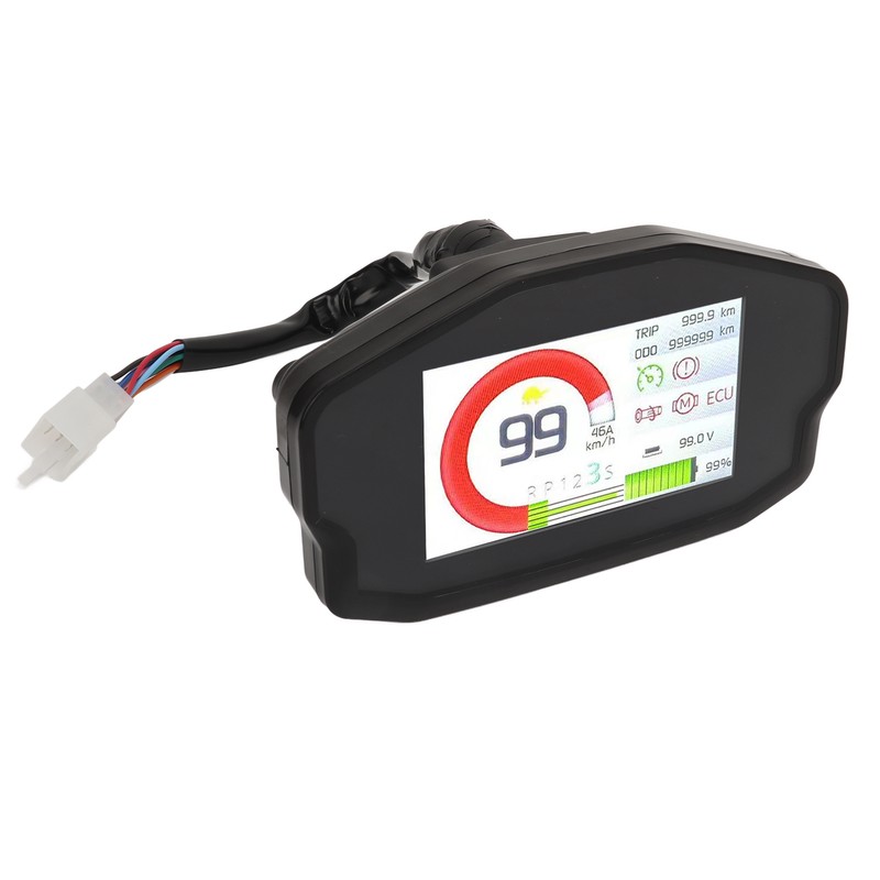 TFT Speedometer Clear Display Easy Installation LCD Display Instrument for