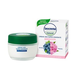 Leocrema Natural Super Moisturizing Face Cream with Blueberry and Peony 50 Ml.