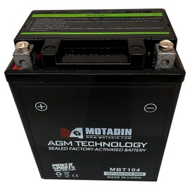 Motadin AGM Battery Compatible With Polaris 4010774 4010905 4011138 4012622 4011359 4140006 4140007