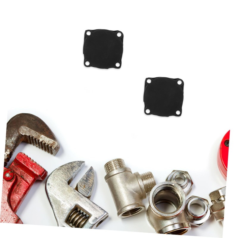 SHINEOFI 2Pcs Air Compressor Switch Pad Rubber Gaskets Durable Leak