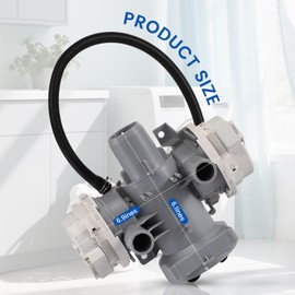 Beolisave AHA75853803 Washer Drain Pump Assembly Compatible with LG Washing Machine, Replace AP6985799, PS12750086, EAP12750086