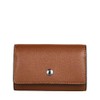 Coach CX142 Men's Accessory Key Case QB/SD (Saddle) Brown [Outlet],