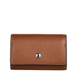 Coach CX142 Men's Accessory Key Case QB/SD (Saddle) Brown [Outlet], QB/SD (Saddle)