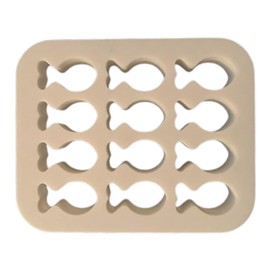 Mini Tiny Goldfish Fish Cracker Cookie Cutter Mold Baked Shaped Maker for Kids Mini Gluten Free DIY 1 inch (Goldfish)