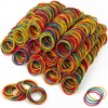 Rubber Bands, 600 Pieces, Rubber Rings, Colour 38 x 1.4