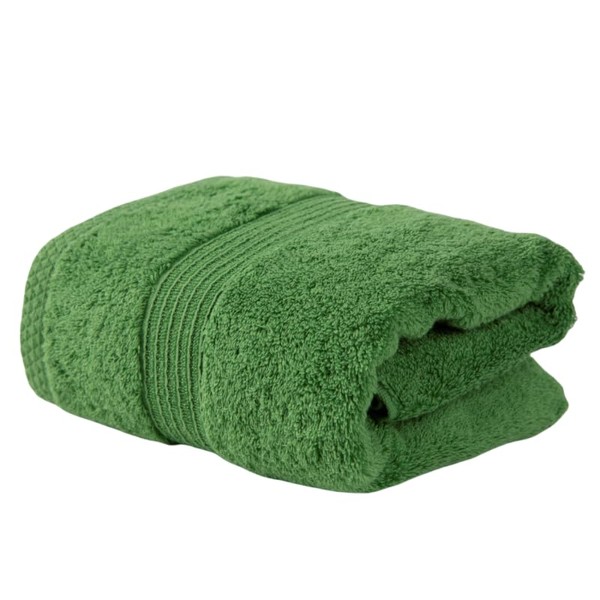 1 Piece Luxury Green Hand Towels for Bathroom(18 x 37"),