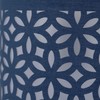 firstchoicelighting Set of 2 Navy Blue Table Lamp Shades, Lampshades