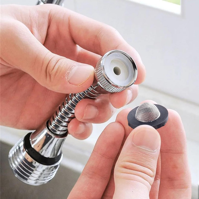 PAGOW 8pcs Hose Filter Washers, Stainless Steel Hose Screen Inlet