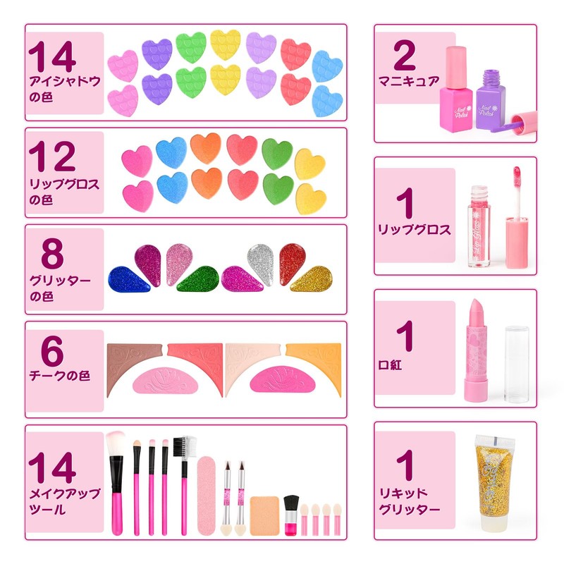 Makeup Set, Girls, Makeup Set, Girls, Makeup Set, Dresser, Kids,