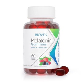Biovea 60 gomitas de 5mg sabor frutos rojos para un mejor descanso