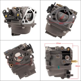 Boat Carburetor for Honda BF15 15HP Outboard Motor Engine BF15 A1 A2 AH AK AM AW AX AY Carburador Carb Repair Part 16100-ZV4-D22