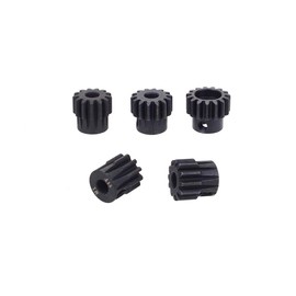 DollaTek 5PCS M1 5mm 11T 12T 13T 14T 15T Pinion Engine Gear for 1/8 Rc Car Brushed Brushless Motor