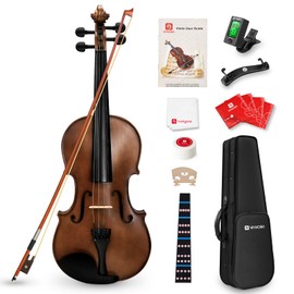 Vangoa 4/4 Full Size Acoustic Violin, Violin kits for Students & Beginners