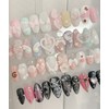 QT Garden Handmade Nail Tips - Long Oval / 큐티