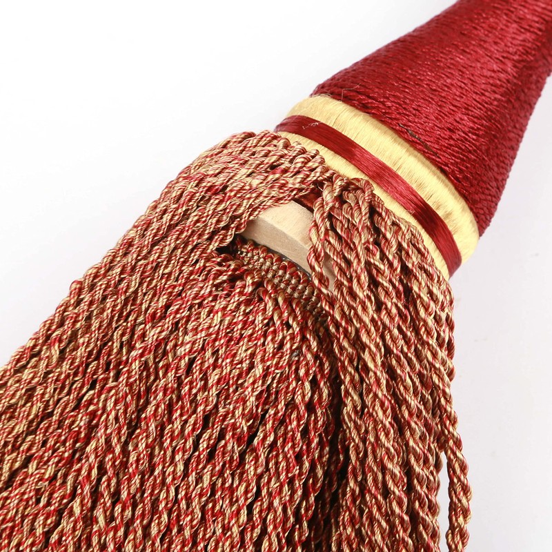 HedongHexi 2 Pack Large Tassel Curtain Tiebacks, Luxury Curtain Rope