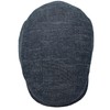 WEROR WEROR-430.1 Men's Peaked Cap Flat Cap (L, 58-59, Blue)