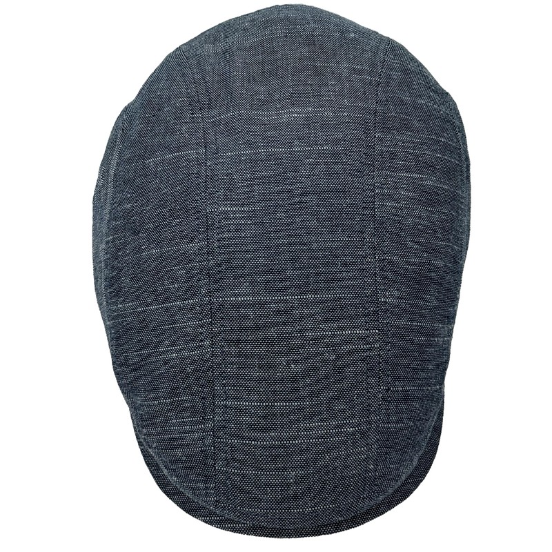 WEROR WEROR-430.1 Men's Peaked Cap Flat Cap (L, 58-59, Blue)