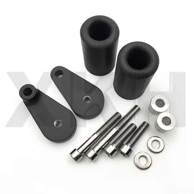 XKMT-No Cut Frame Slider Crash Protector Compatible With 2004 2005
