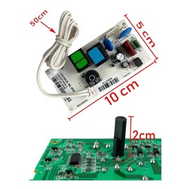 Tarjeta Control Refrigerador Compatible Con Mabe 225d7291g006