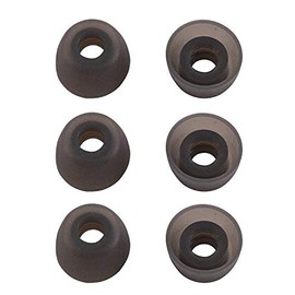 Replacement Ear Tips for Jabra Elite 65t Active 65t 75t Headphone, Rayker Replacement Soft Silicone Ear Tips Earbud Covers for Jabra Elite/Active 65t 75t, 3 Pairs, Small (Gray)