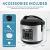 AROMA Digital Rice Cooker, 4-Cup (Uncooked) / 8-Cup (Cooked), Steamer,