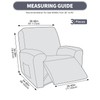 JIVINER Oversized Recliner Chair Covers, 3 Piece Slipcovers for Large