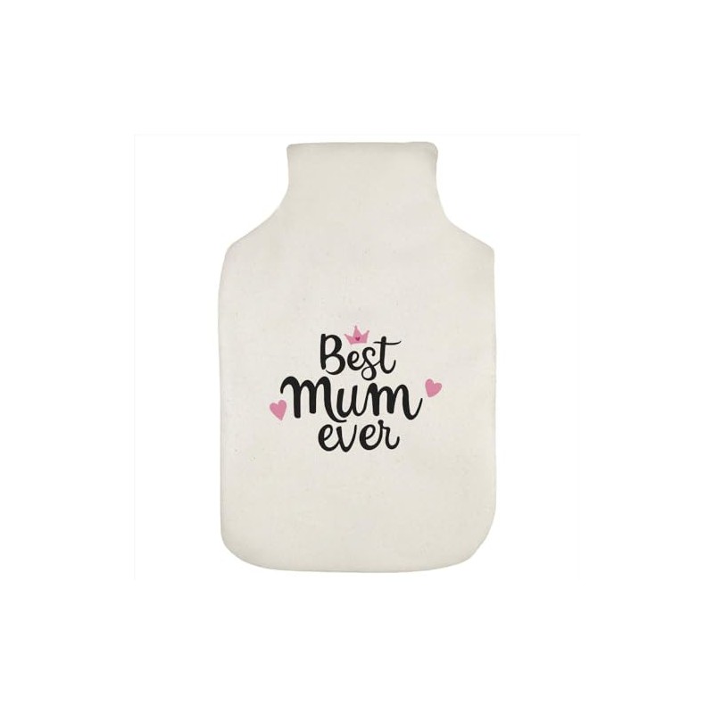 'Best Mum Ever' Hot Water Bottle Cover (HW00033611)