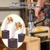 HKATOPS Universal 48Pcs Carbon Motor Brush Set (10 Sizes), Electric