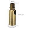 Tiardey 6 Pieces Tilted Ceiling Light Adapter 180 Degree M10