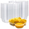 22oz Plastic Nacho Trays (100 Pack) Large Disposable Tray for