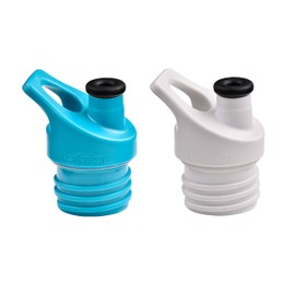 Klean Kanteen Sport Cap 3.0 for Classic Bottles Bundle with Teal and White
