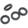 FDXGYH 4 Pcs 5/8"-27 Microphone Stand Nut Knurled Lock Nut
