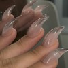 Pinky Cat Claw Handmade Nail Tips - Long Cat Claw