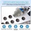 Diamond Step Chamfer Drill Bit, Diamond Brazed Step Drill Bit,